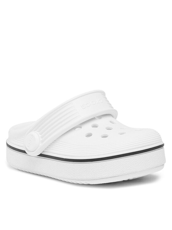 Crocs Crocs Șlapi Crocs Crocband Clean Clog T 208479 Alb