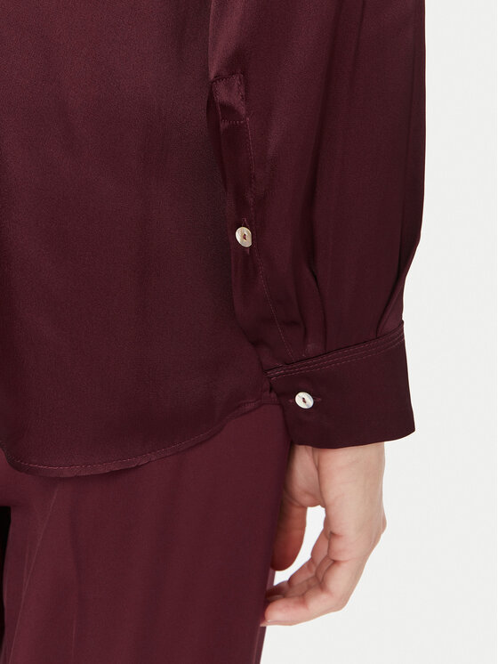 Marella Marella Camicia Bunny 2523116015 Bordeaux Regular Fit