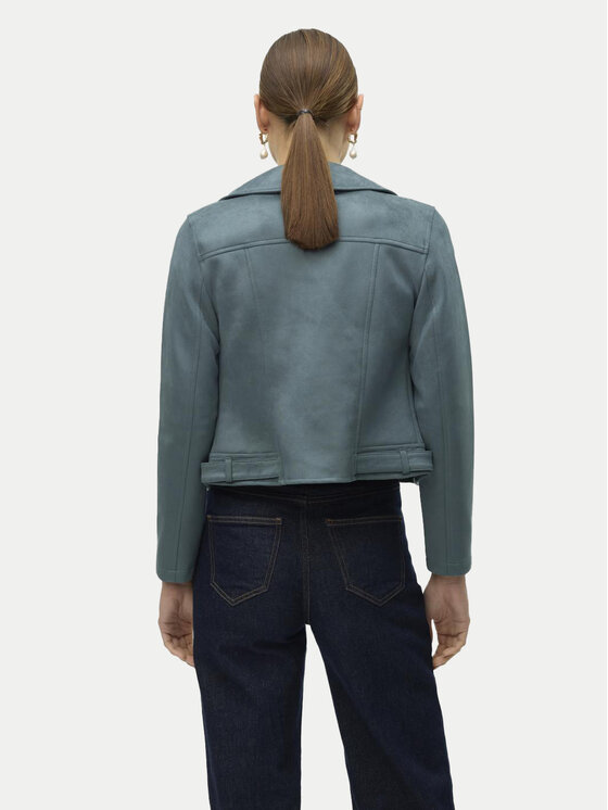Vero Moda Vero Moda Jakna od imitacije kože Jose 10300938 Zelena Regular Fit