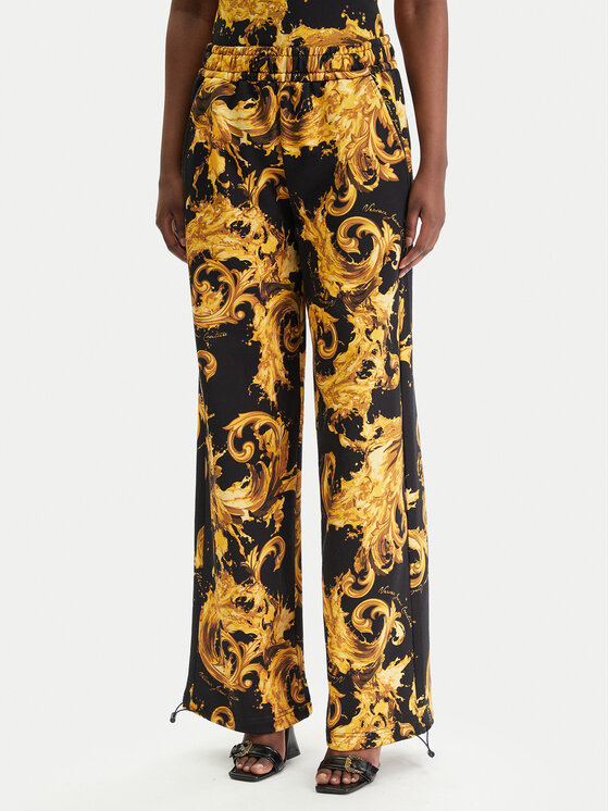 Versace Jeans Couture Pantaloni trening 80HAA320 FS196 Negru Regular Fit