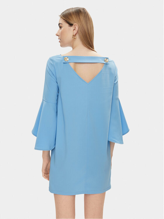 Liu Jo Liu Jo Kokteiļkleita CA4276 TS058 Zils Regular Fit
