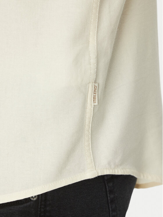 Blend Blend Koszula 20717859 Biały Regular Fit