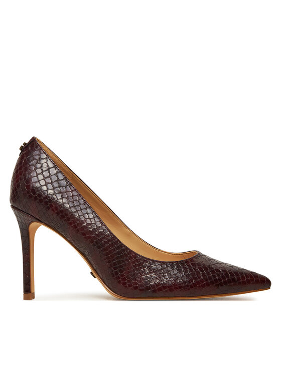 Guess Guess Pantofi cu toc subțire FLPDB4 PEL08 Vișiniu
