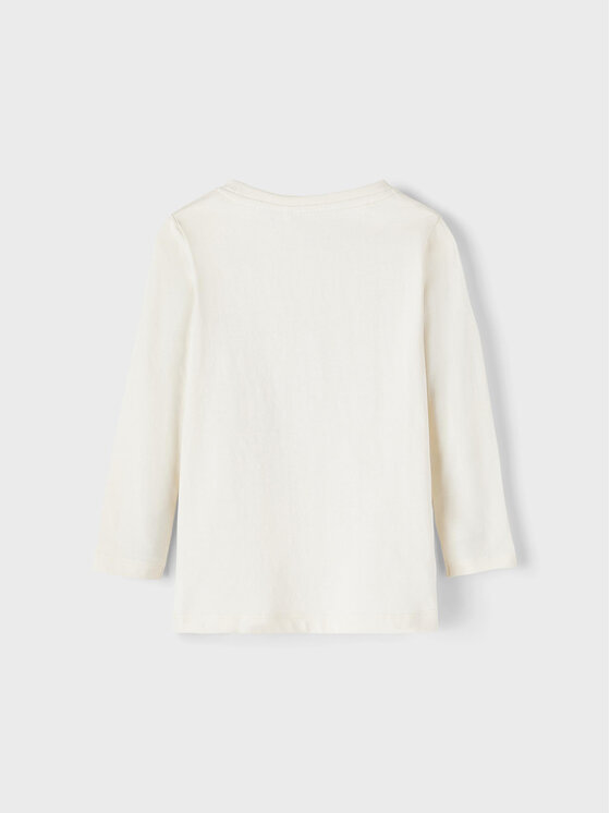 NAME IT NAME IT Bluse 13221682 Écru Regular Fit