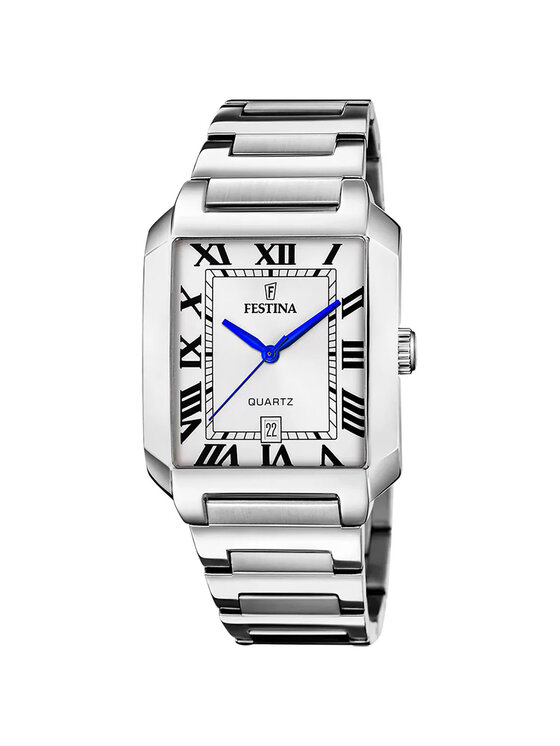 Festina Festina Zegarek F20677-1 Srebrny