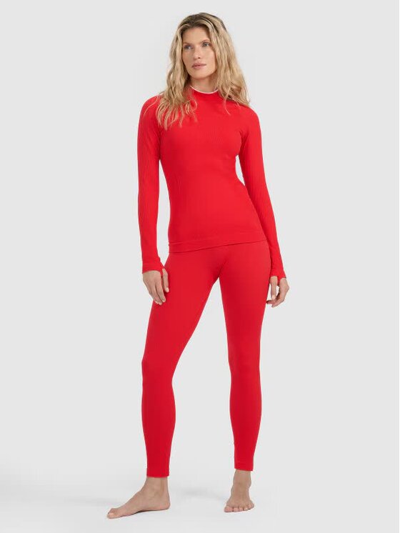 4F 4F Intimo termico pezzo sopra 4FWAW25USEAF206-62S Rosso