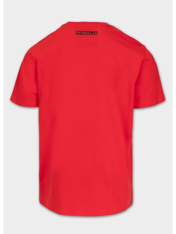 PITBULL PITBULL T-Shirt HILLTOP Czerwony Regular Fit