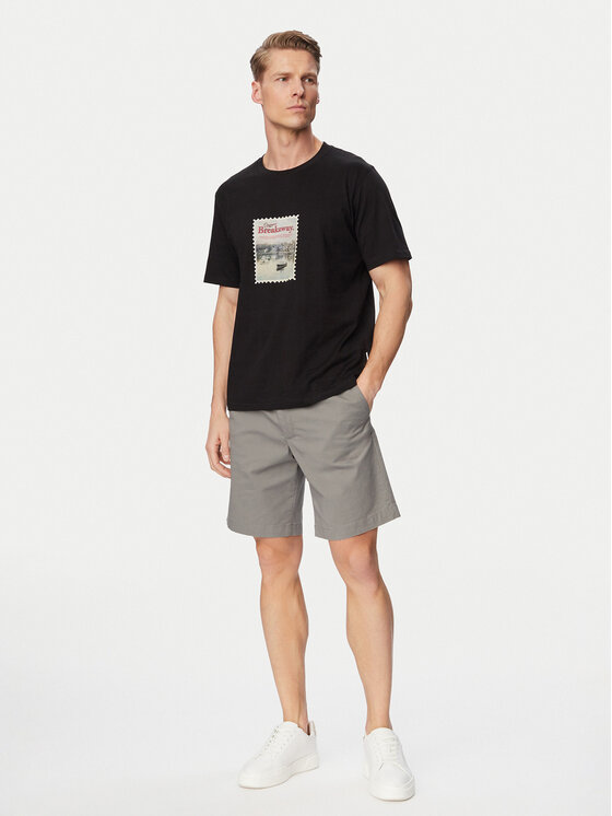 Jack & Jones Jack & Jones Szövet rövidnadrág Jaiden Rocco 12292831 Szürke Regular Fit
