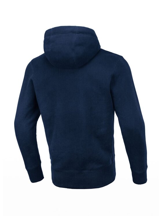 PITBULL PITBULL Bluza Bluza męska z kapturem Small Logo S Granatowy Regular Fit