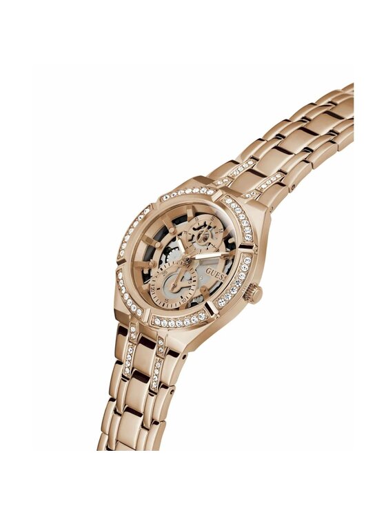 Guess Guess Zegarek GW0604L3 Różowe złoto