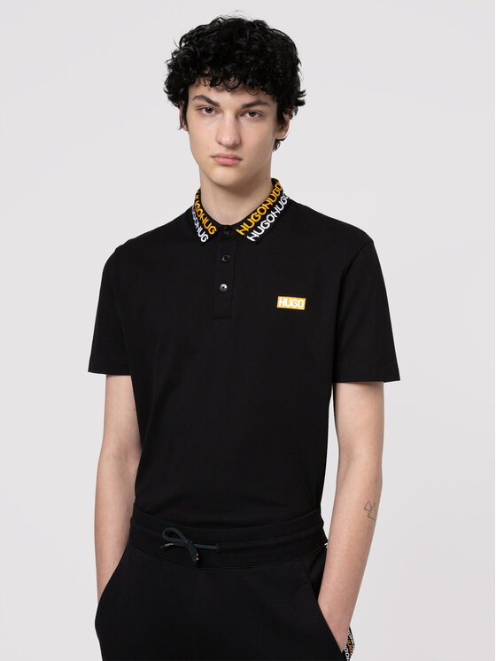 Hugo Polokošeľa Damago 50448861 Čierna Regular Fit