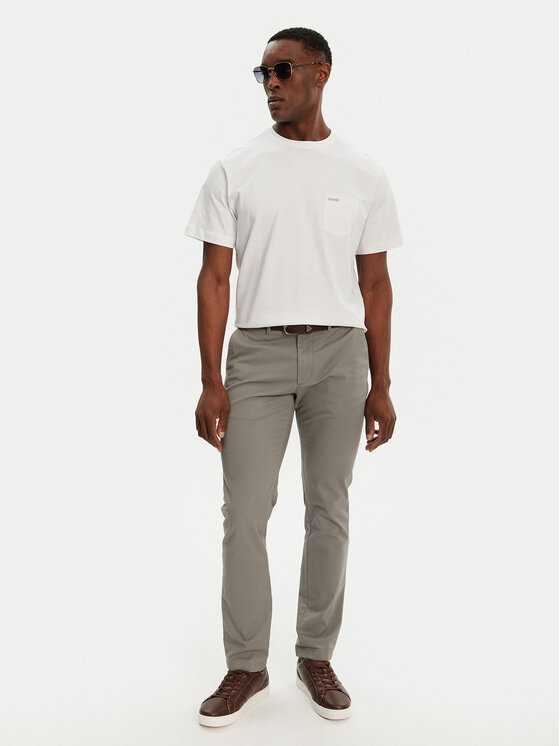 Guess Jeans Guess Jeans T-Shirt M5RI74 K8FQ4 Biały Regular Fit