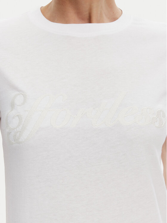 Silvian Heach Silvian Heach T-shirt GPP25110TS Bijela Regular Fit