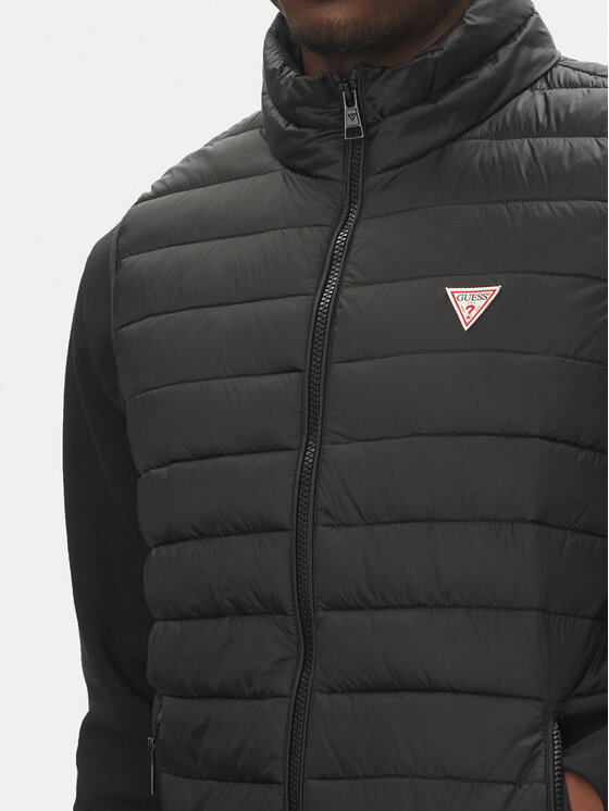 Guess Jeans Guess Jeans Безрукавка M5RN55 WHAB2 Чорний Regular Fit