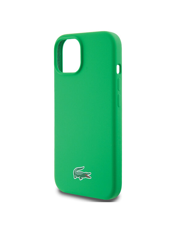 Lacoste Lacoste Etui na telefon iPhone 15 Plus / 14 Plus Zielony
