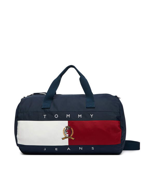 Tommy Jeans Geantă de weekend Tjm Archive Duffle AM0AM14614 Bleumarin