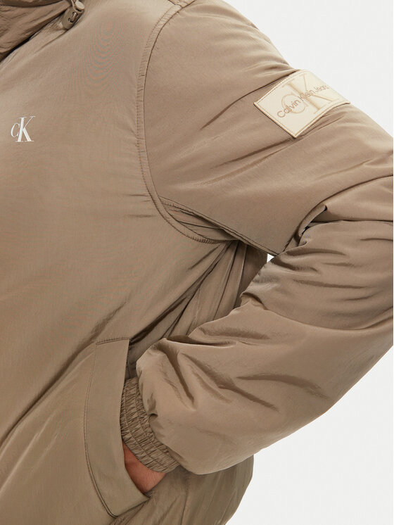 Calvin Klein Jeans Calvin Klein Jeans Giacca di transizione Harrington J30J325596 Beige Regular Fit