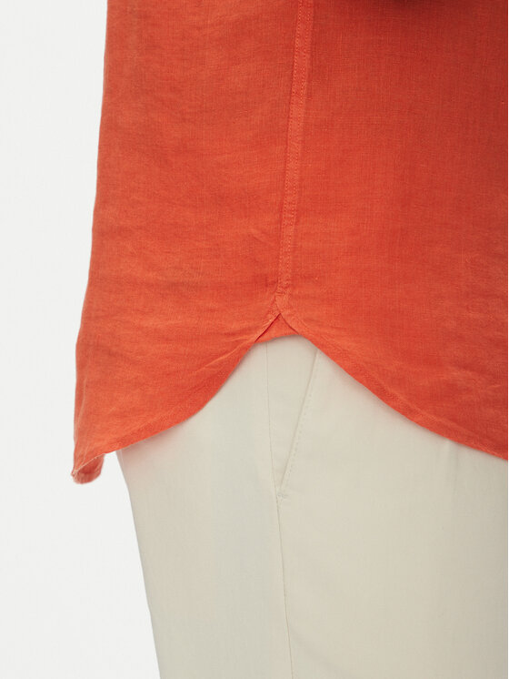 Tommy Hilfiger Tommy Hilfiger Сорочка MW0MW35207 Оранжевий Regular Fit