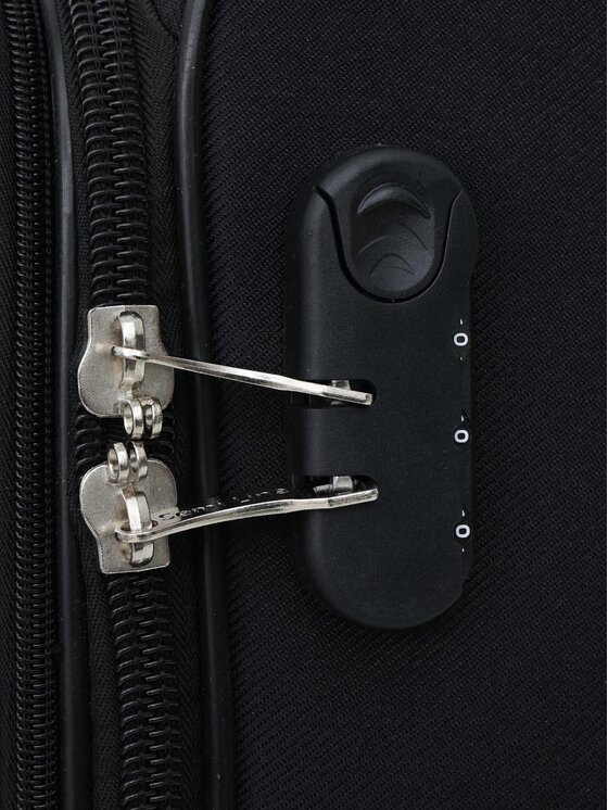 Semi Line Semi Line Салонна валіза T5771-1 Чорний