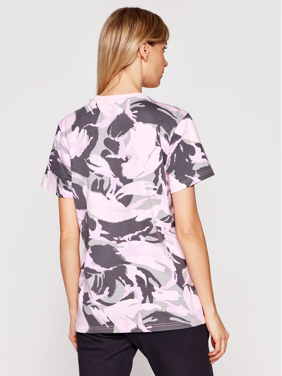 adidas T-Shirt Essentials Boyfriend Camouflage GL7587 Ροζ Boyfriend Fit •  Modivo.gr
