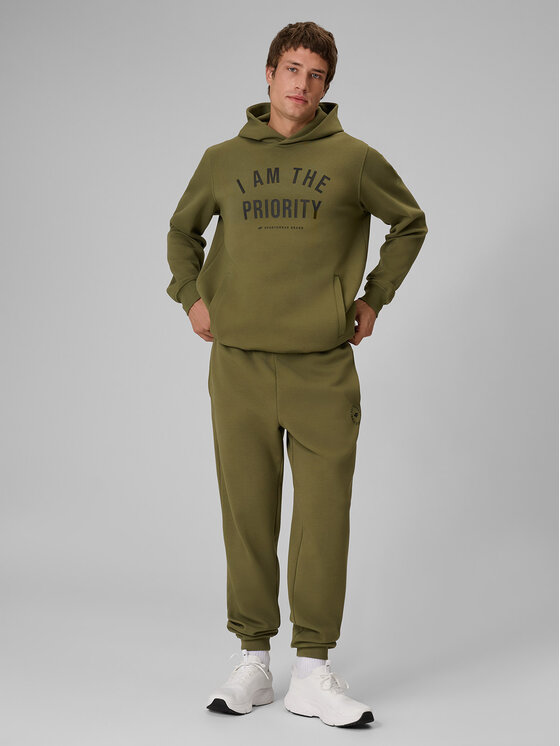 4F 4F Bluza CITY FORM Khaki Regular Fit