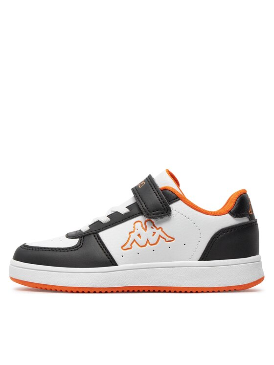 Kappa Kappa Sneakersy Logo Malone Ev Kid 36185LW Biały