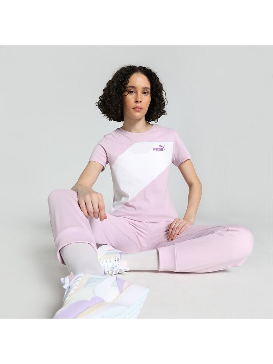 Puma Puma T-Shirt 677892 Fioletowy Regular Fit