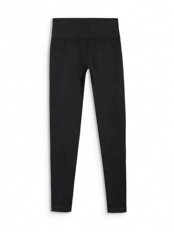4F 4F Legginsy MULTI ACTIVE Czarny Slim Fit
