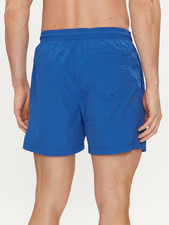 Tommy Hilfiger Tommy Hilfiger Úszónadrág Crinkle UM0UM03147 Kék Regular Fit