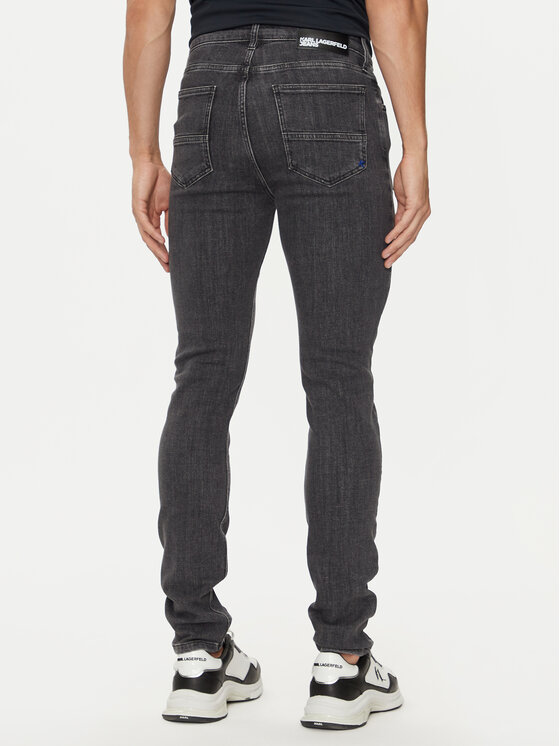Karl Lagerfeld Jeans Karl Lagerfeld Jeans Jeansy 245D1101 Szary Slim Fit