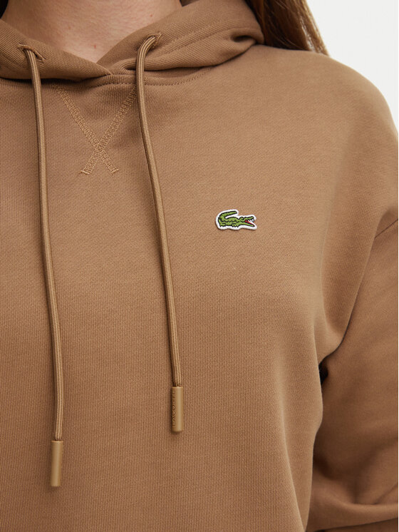 Lacoste Lacoste Bluza SF7612 Brązowy jasny Oversize