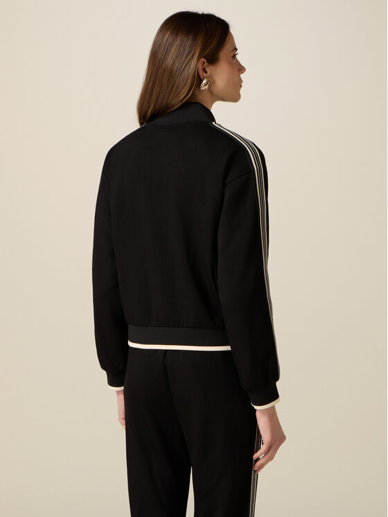 Oltre Oltre Felpa G878J004327N033 Nero Regular Fit