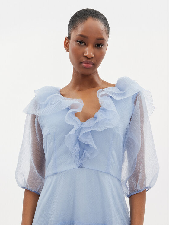 Custommade Custommade Kokteilinė suknelė Jaquelina 999344483 Mėlyna Regular Fit