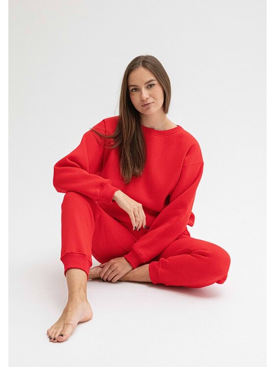DKaren Sport DKaren Sport Dres Rehema Czerwony Classic Fit