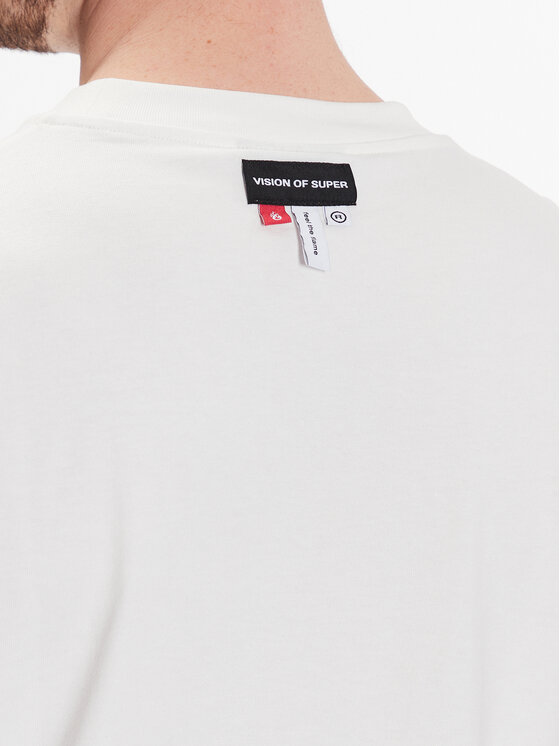 Vision Of Super Vision Of Super Póló VS00550 Fehér Regular Fit