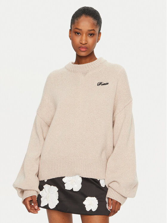 ROTATE ROTATE Pullover 1133772313 Beige Regular Fit