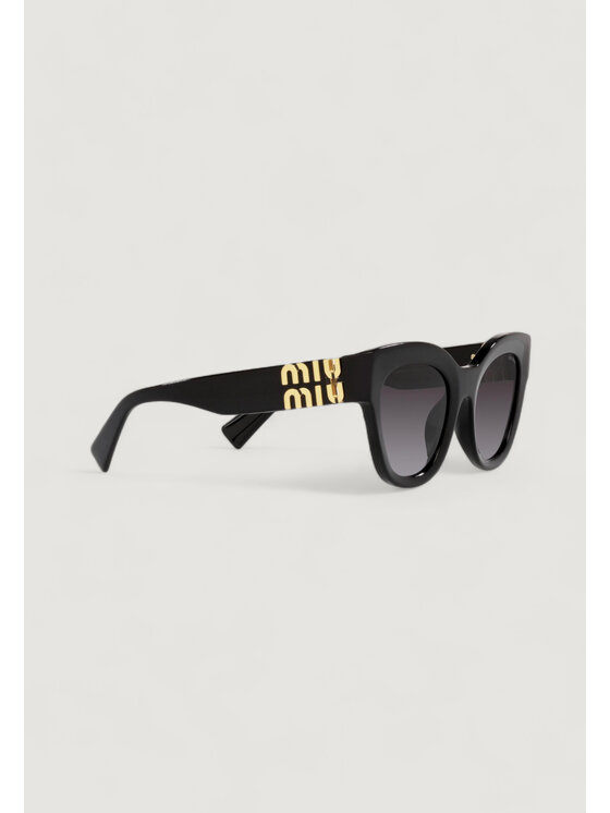 Miu Miu Miu Miu Occhiali da sole 0MU 01YS Nero