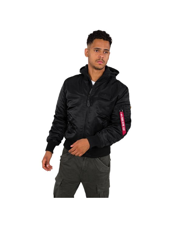 Alpha Industries Alpha Industries Kurtka bomber AI.128113-285-3XL Czarny Slim Fit