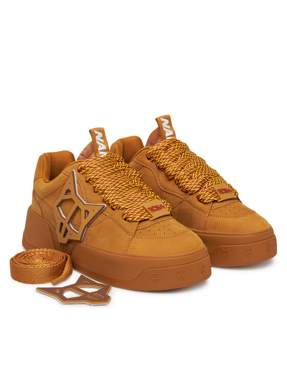 Naked Wolfe Naked Wolfe Sneakers Kosa Braun