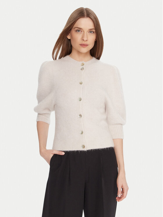 Kontatto Cardigan 3M0873C Écru Regular Fit