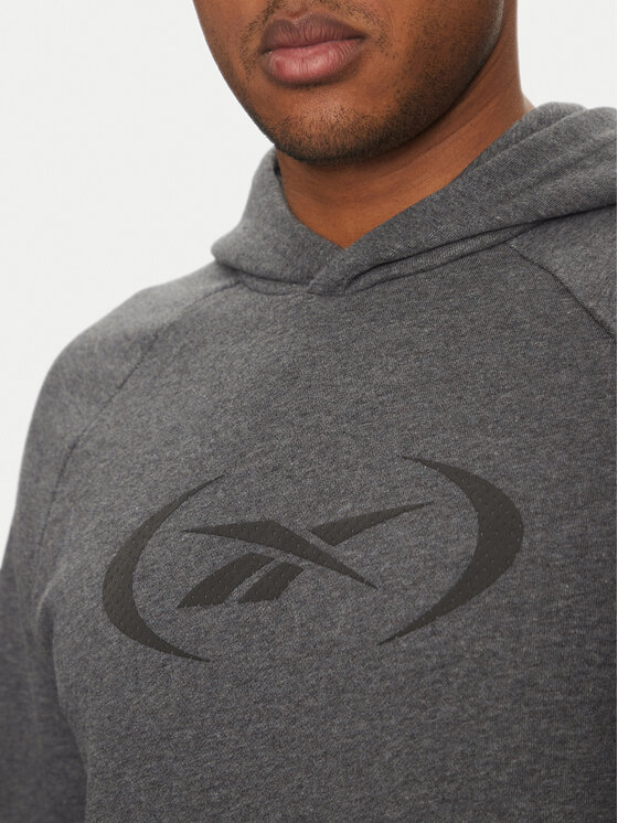 Reebok Reebok Суитшърт 100214853 Сив Regular Fit