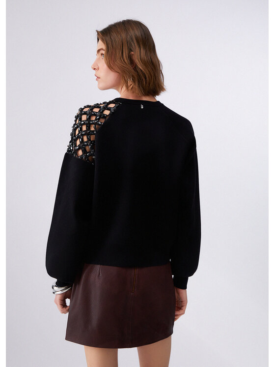 Liu Jo Liu Jo Maglione PA6030MS99E22222 Nero Regular Fit