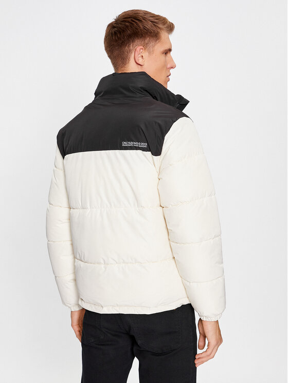 Only & Sons Only & Sons Зимно яке 22025205 Екрю Regular Fit