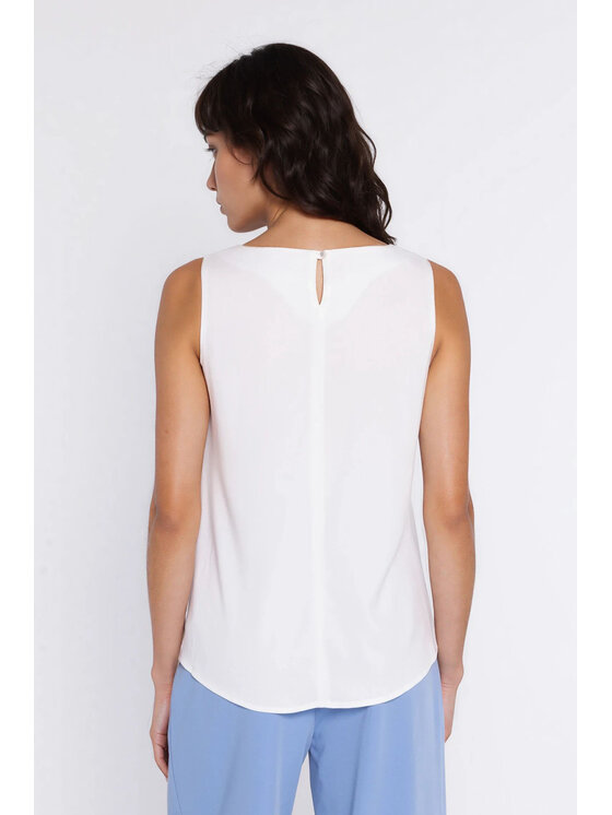 NIFE NIFE Halenka B224 Krémová Modern Relaxed Fit