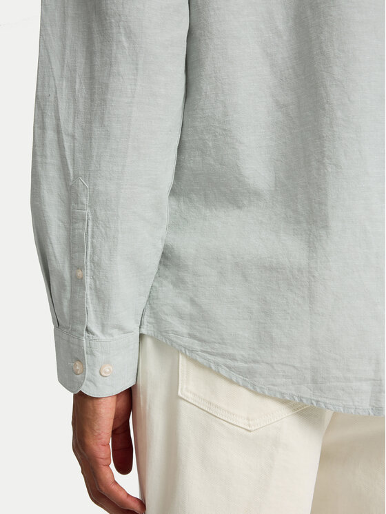 Selected Homme Selected Homme Košile 16078867 Zelená Slim Fit