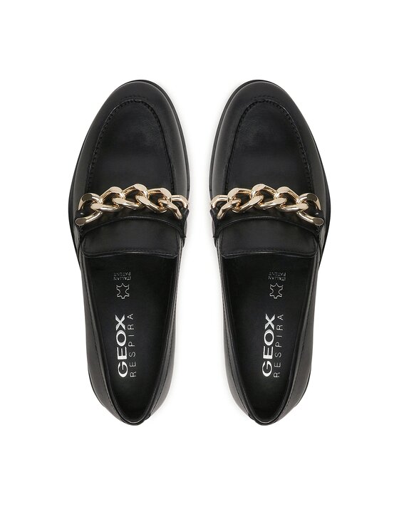 Geox Geox Lords Donna Brogue H D262UH 00043 C9999 Μαύρο