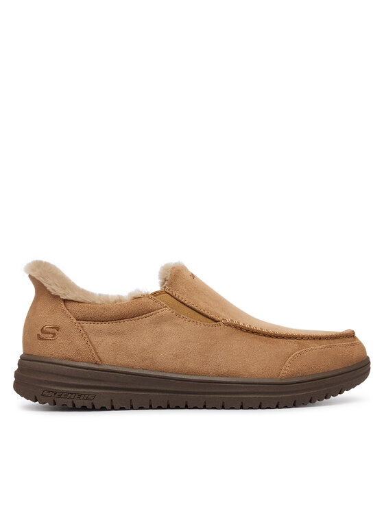 Skechers Skechers Mokasyny Murette-Scofield 205606/TAN Brązowy jasny