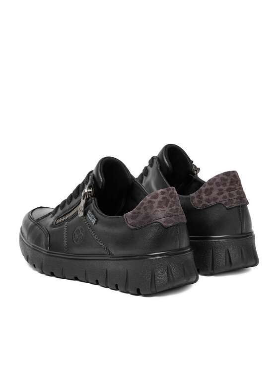 Rieker Rieker Sneakersy N1301-01 Čierna