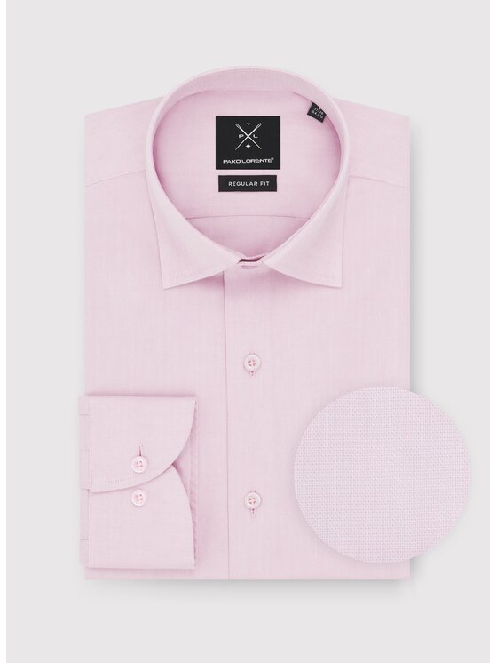 Pako Lorente Pako Lorente Koszula P000B-1X-051 Różowy Slim Fit