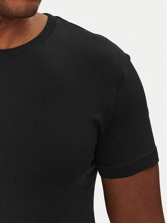 Gap Gap 3 db póló 701127-00 Fekete Regular Fit